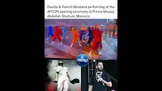 Davido verse on Afcon song is something else,coupled with  a wick@d Performance at Afcon #davido