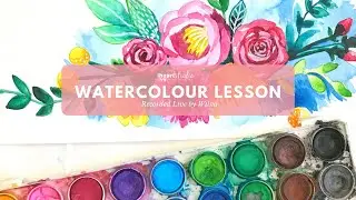 Art lesson: watercolour! Live recording