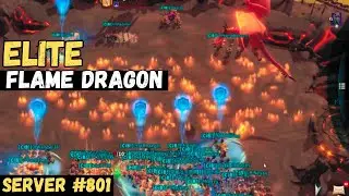 Elite Flame Dragon Behemoth Fight | Call of Dragons Server 801 | Crowned in Blood