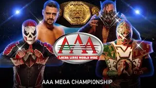 Suicide VS Angel VS Mecha Wolf VS Dr. Wagner Jr. - Mega AAA Champ (AAA WWE 2K24)