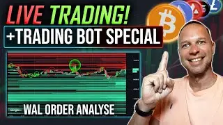 🔴 LIVE Trading - Bitcoin Wal Order Analyse + Trading Bot Special!