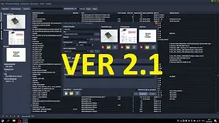 Программа для учета своих радиодеталей Radio Electron DB 2021 ver 2.1