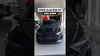 2025 #Audi #RS6 GT! Would you buy it for 220.500&euro;?😳