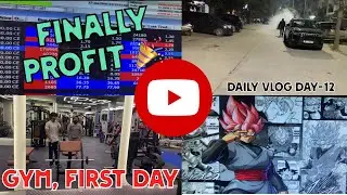 Finally Profitable! 📈 + My First Day At The Gym (Daily Vlog 12)