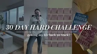 VLOG: как вернуть свою жизнь в нормальное русло, 30-дневный сложный челлендж, новая продуктивная ...
