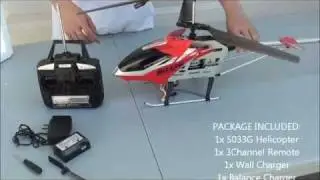 OPEN BOX REVIEW! Syma S033G Co-axial RC Electric Helicopter From xHobbyStore.com