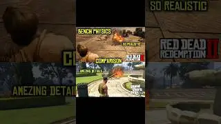&ldquo;RDR2 vs GTA 5 &ndash; Realistic Bench Explosion Physics Comparison 💥 Which Game Did It Better?&rdquo;