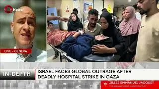 Global calls for accountability after Israel's deadly strike on Gaza hospital