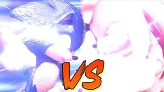 Sonic Vs knuckles (Sonic Stop Motion)