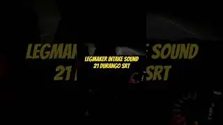 Durango SRT Legmaker Intake Sound #durangosrt #legmaker #sound #392 #srt #poweredbysrt #moparaddict