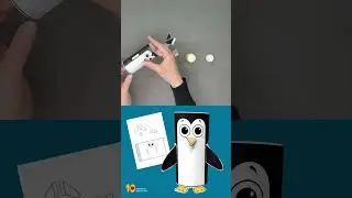Penguin Paper Roll Craft