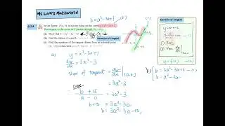 F5 M2 Ch.7 - Further Example on Equation of tangent from external point (Ex7A Q23)