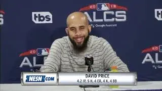 David Price ALCS Game 2 Red Sox vs. Astros Postgame Press Conference
