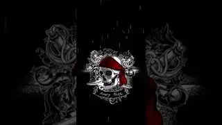 Angry Pirate Skull Animated Wallpaper