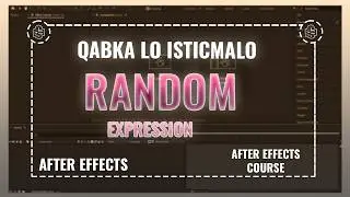 RANDOM EXPRESSION IN AFTER EFFECTS
