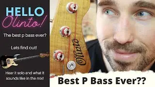 Olinto Bass // La Bella // I sold 3 basses for this bass