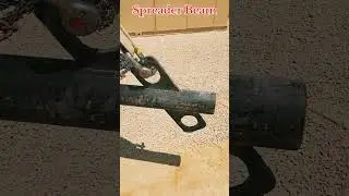 Spreader Beam lifting operations for safe unloading #Mobilecrane#construction #civilwork #civilshort