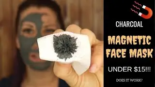 $15 CHARCOAL MAGNETIC FACE MASK - IS IT WORTH IT? // Biovene Barcelona Review & Demo