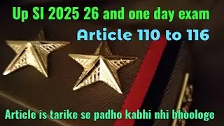 Polity class Article 110 to 116 🔥 Up si Exam 2025-26 k liy 🎯