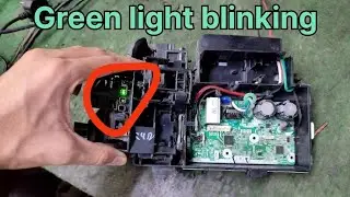 Green light blinking in Daikin AC Pcb repair