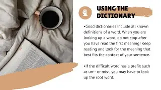 Determining the Meaning of Terminologies using Dictionary, Thesaurus and Online Sources