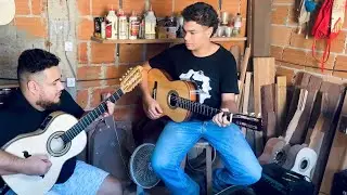 Buscando minha nova viola na Luthieria!! Gleyson Luthier #viola #ti&atilde;ocarreiro #music #sertanejo #mg