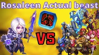 Rosaleen is back with some One Shots | Castle Clash #ASG