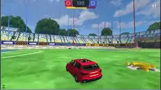 rocket soccer gameplay🏎