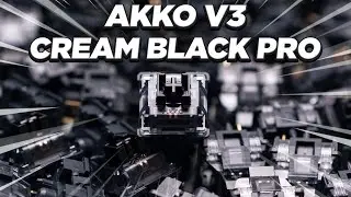 Gateron Ink Black &mdash; УБИЙЦЫ! | Обзор Akko V3 Cream Black Pro Switch