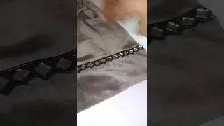 Mirror Lace with a Sewing Machine