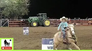 Junior Barrel Racing - 2024 White Deer Rodeo (Censored)