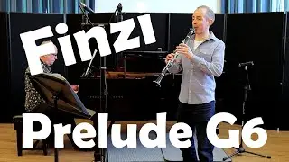 Finzi Prelude from 5 Bagatelles for Clarinet & Piano - Grade 6 ABRSM / Trinity