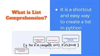 #12 List Comprehension And Nested Lists In Python || Transpose of a matrix