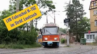 Fahrschul N-TGZ 5001+2056+930 in Leutzsch / LVB Stra&szlig;enbahn / LVB Fahrschule