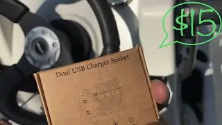 Best Boat Mod for $15 - USB charger!