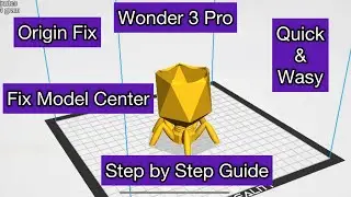 Ender 3 Pro Origin Fix | How to center prints on the platform? #youtube #3dmodeling #usa #fix