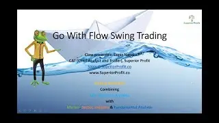 Trend Following Swing Trading with CUE Go With Flow Setup