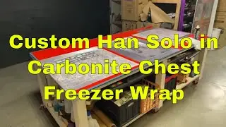 Custom Han Solo in Carbonite Chest Freezer Wrap May 2022 Rm wraps