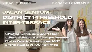 Jalan Senyum | District 14 Freehold Inter-Terrace | Singapore Landed Property