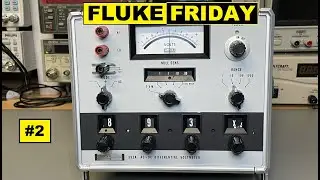TA-0348: Fluke Friday (E17) Fluke 893A AC DC Differential Voltmeter - Part 2