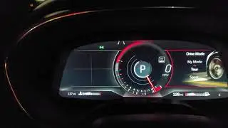 2021 Cadillac CT5-V Digital Gauge Cluster