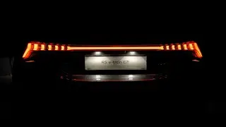Audi RS e-tron GT Light Show / front Matrix LED, rear lights effects, interior ambient