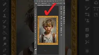 Fit Photo Inside Frame- Photoshop #shorts #photoshop #photoshoptutorial #photoshopforbeginners