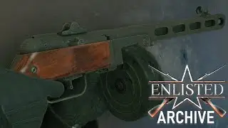 Enlisted Showcase - Shpagin PPSh-41 Parkerized (71 Round Drum Magazine)