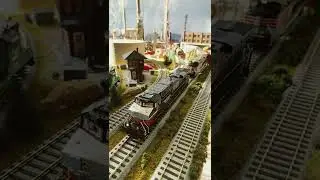 New BLI P4 Smoking ES44AC #shorts #modeltrains #modelrailroad #ho #dcc #hoscale #trainvideo #trains