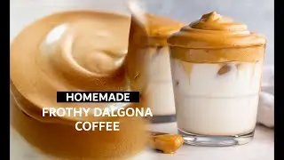 Finally made my simple Frothy Dalgona Coffee | HOMEMADE PH