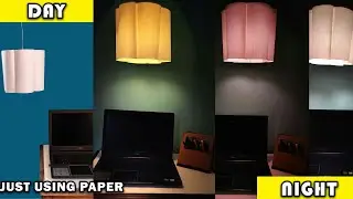DIY DECORATIVE LIGHT | TASK LIGHT | PAPER LAMP IDEAS | ART & DESIGN |