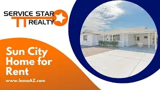 Sun City Homes for Rent 2BR/2BA by Sun City Property Management | Service Star Realty