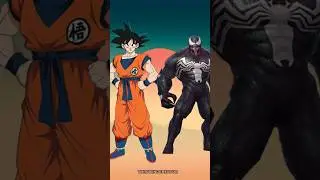 Goku Vs Venom Fusion 😱😳 Very Excitement || Dragon Ball 🐉