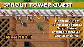 Sprout Tower Quest: ¡Gana 1 MILLÓN de EXP y Captura el Shiny Bellsprout!
